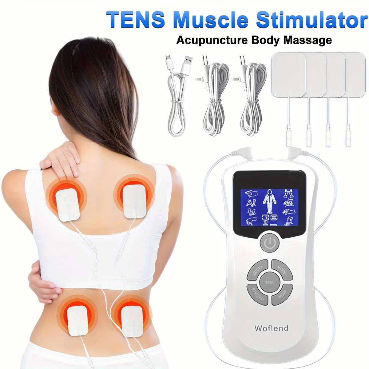 EMS Muscle Stimulator For Pain And Fat Burning